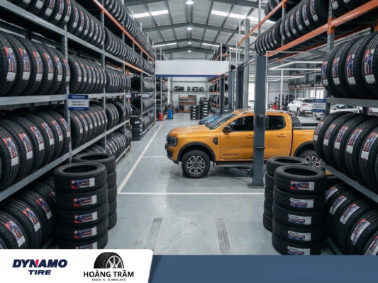 Quy trình bảo hành lốp xe bán tải Dynamo.