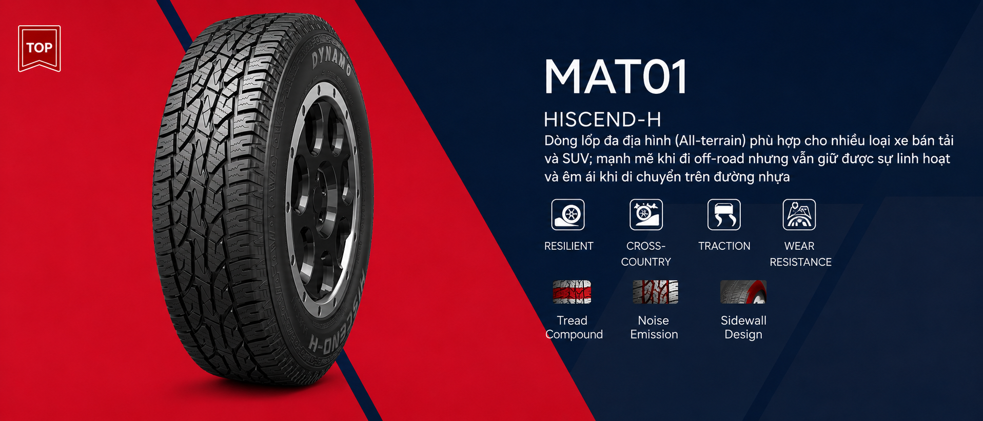 Lốp DYNAMO MAT01
