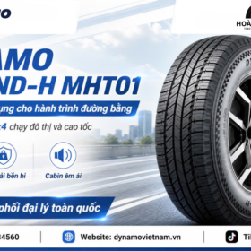 Thiết kế gai lốp Highway Terrain của Dynamo HISCEND-H MHT01
